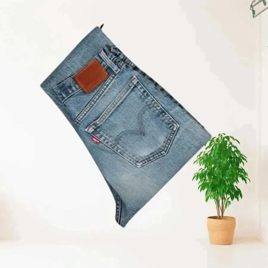 Levi's premium 501 - straight crop-snit - hoge taille - rekbaar - zeer goede staat – photo 10
